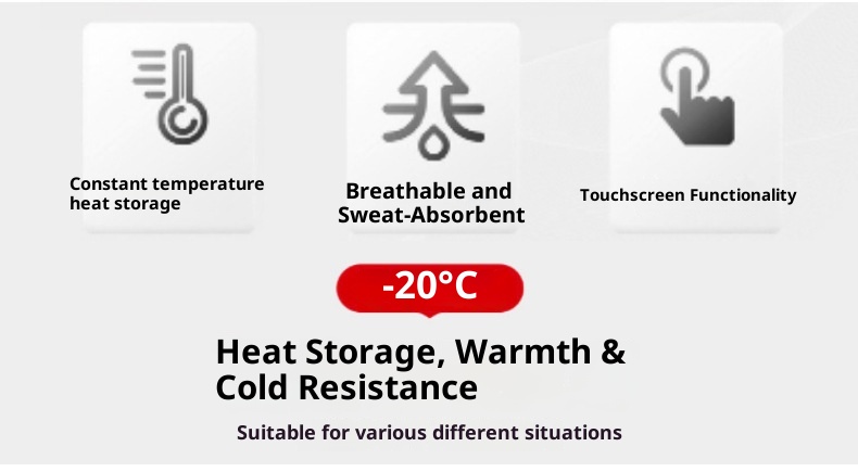 001 Guanti invernali da uomo, caldi, da sci, per moto, bici elettrica, impermeabili, antifreddo, antiscivolo, in cotone spesso_voghion.com