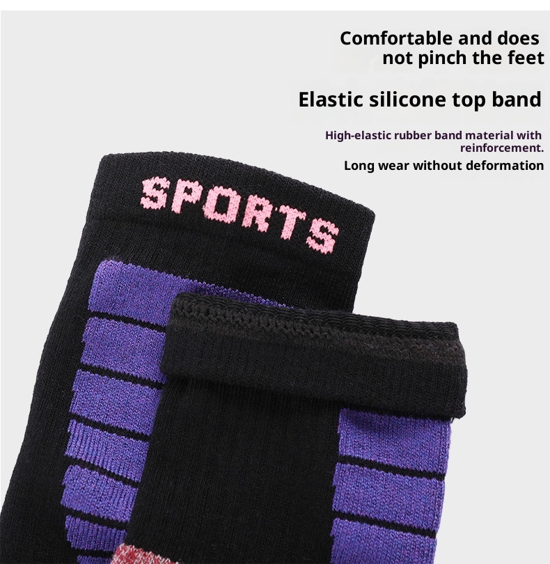 ActiveGo ActiveGo Mingjun Winter 3A Antibacterial Wool Socks Thickened Towel Cross-Border Mountaineering Warm Casual Skiing Non-Slip_voghion.com