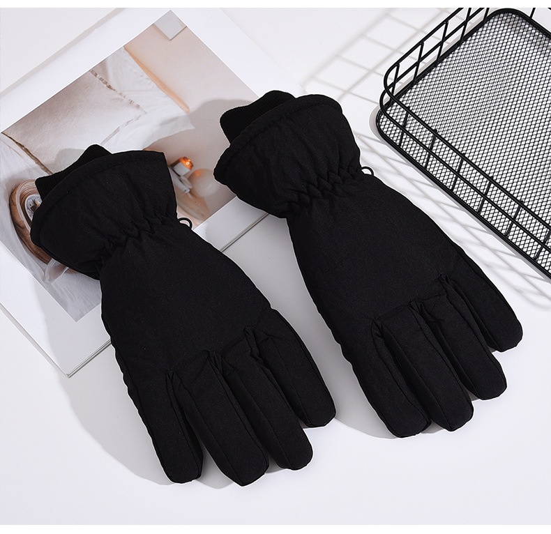 ActiveGo Camouflage Skihandschoenen voor mannen en vrouwen, warme winterse fleecevoering, verdikt, geschikt voor buitensporten, fietsen en motorrijden_voghion.com