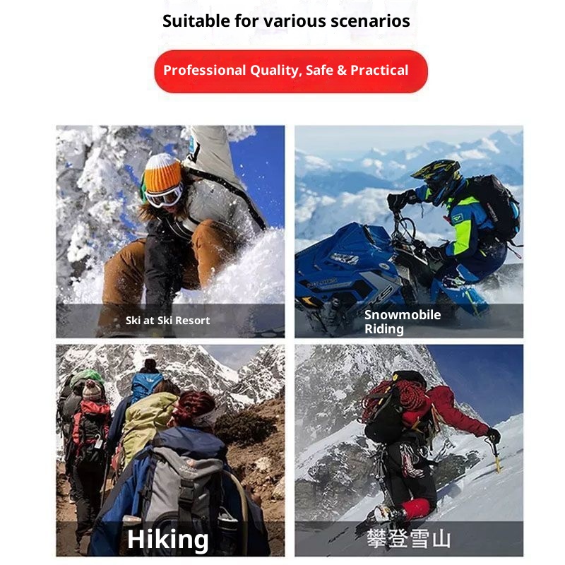 001 Outdoor-Sportbrille für Erwachsene, doppellagig, beschlagfrei, für Damen und Herren, Skibrille für Kurzsichtigkeit, Komplettset_voghion.com