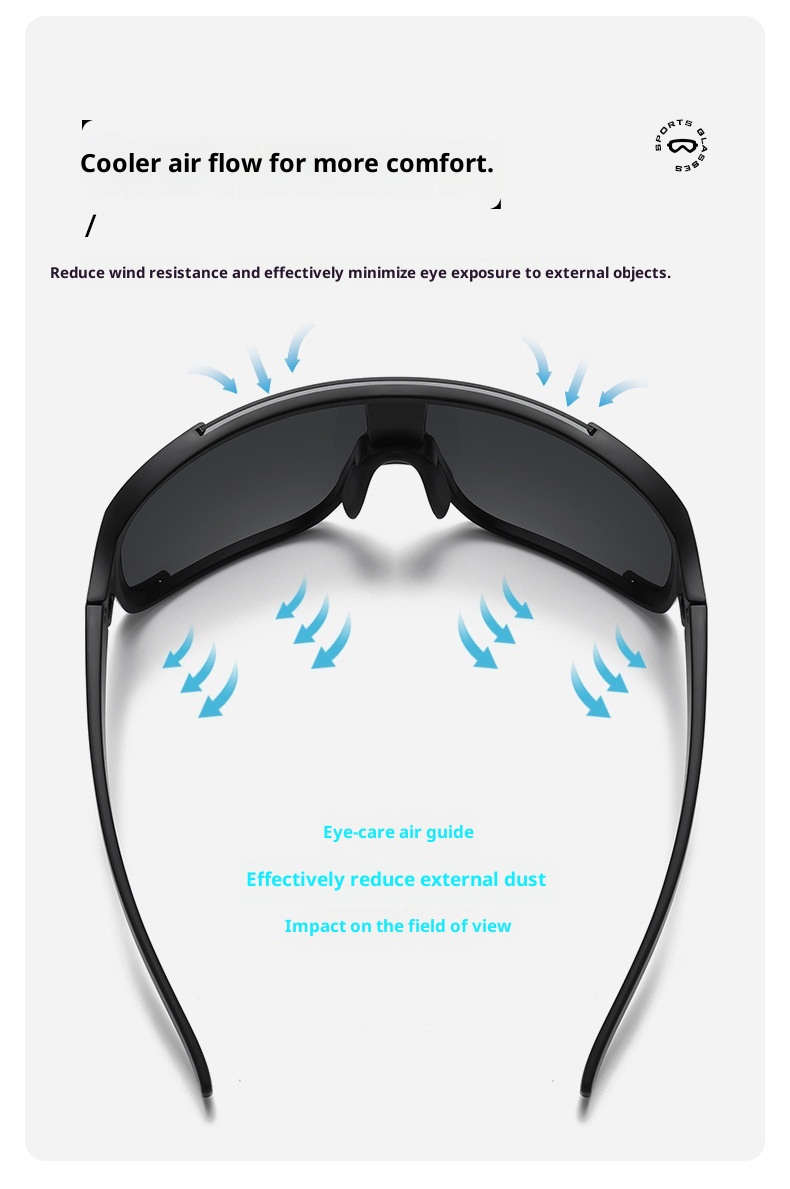 001 Outdoor Groot Frame Fietsen Skiën Winddicht Zonnescherm Bril Mountain Racefiets Sportbril voor Vrouwen_voghion.com