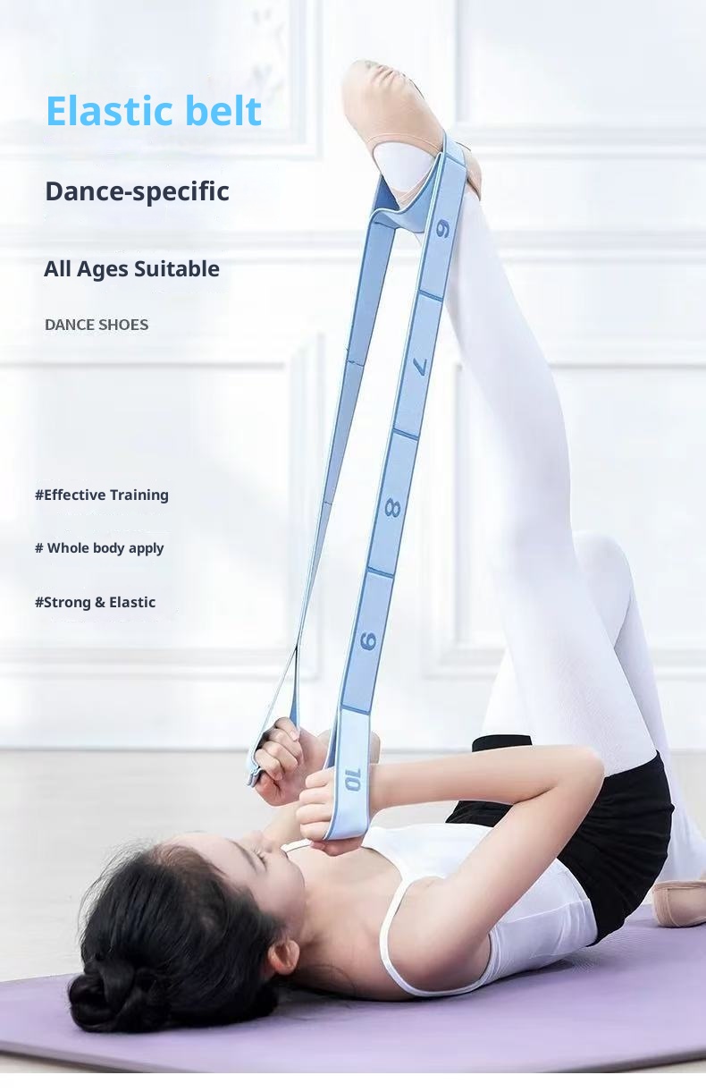 001 Segmentiertes digitales Yoga-Tanz-Ballett-Training Spezial-Dehnung Schulteröffnung Schönheits-Rücken-Widerstandsband_voghion.com