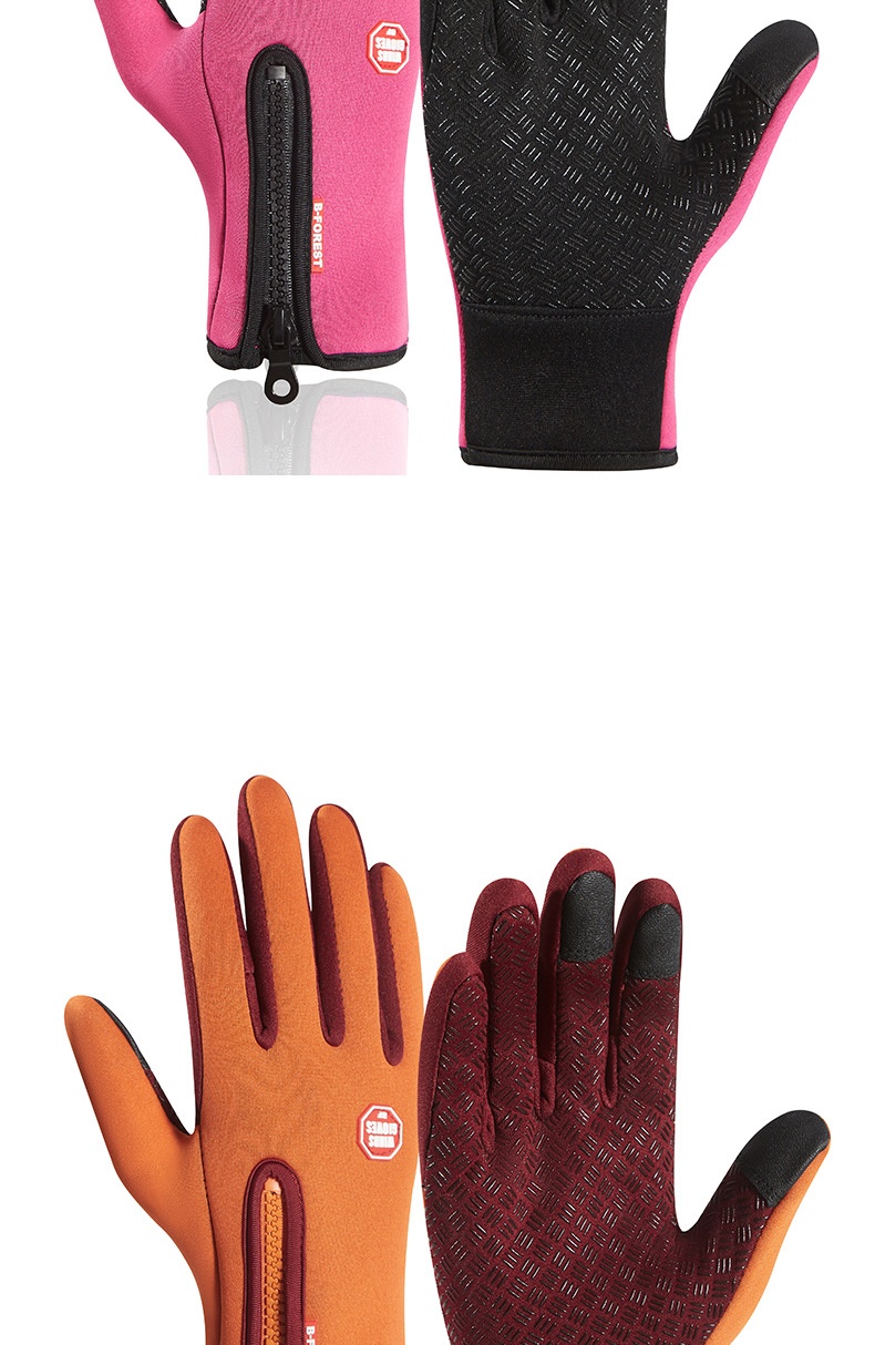 001 Heren en dames hardlopen bergbeklimmen skiën fietsen buiten warme sport handschoenen waterbestendig touchscreen lente herfst_voghion.com