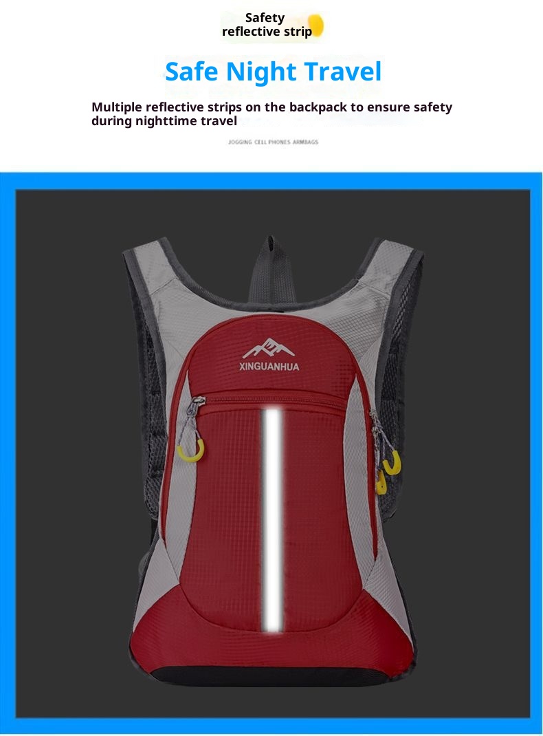 001 Leichter, wasserdichter Fahrradrucksack für Outdoor-Aktivitäten wie Radfahren, Wandern und Sport – auch für Damen und Herren geeignet._voghion.com