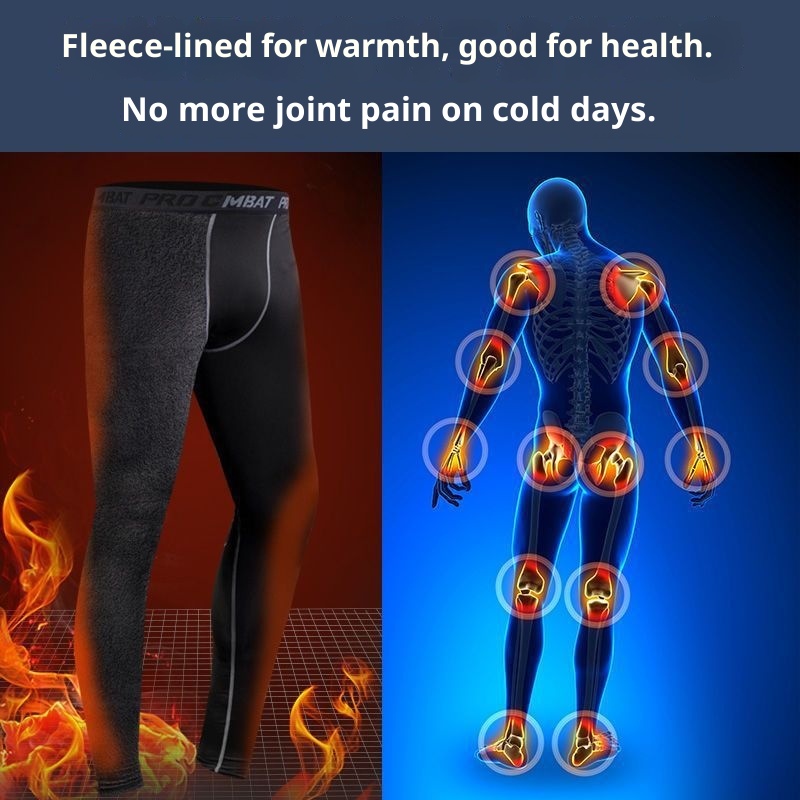 Conjunto térmico de esquí para hombre de secado rápido, ajustado, para correr y hacer deporte. Incluye camiseta interior térmica, forro polar y camiseta de forro polar para actividades al aire libre. Ideal para exportación._voghion.com