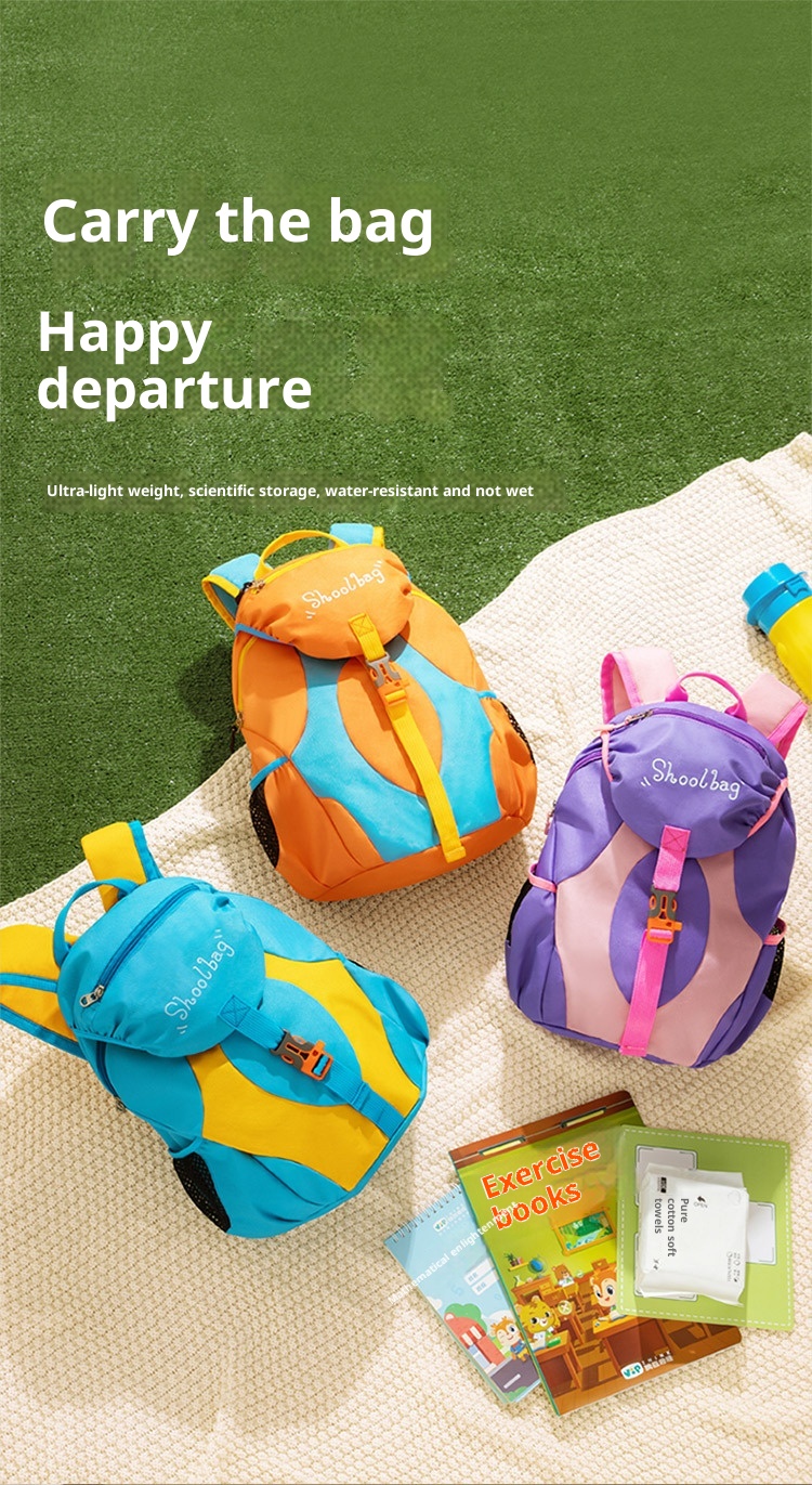 001 Parent-Child Hiking Travel Children Study Couple Spring Outing Backpack Waterproof Outdoor Sports Climbing Bag_voghion.com