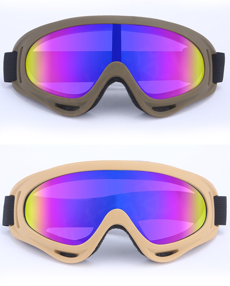 001 X400 Motorbril Tactisch Winddicht Zandbestendig Off-road Stootvast Skibril Buitensporten_voghion.com