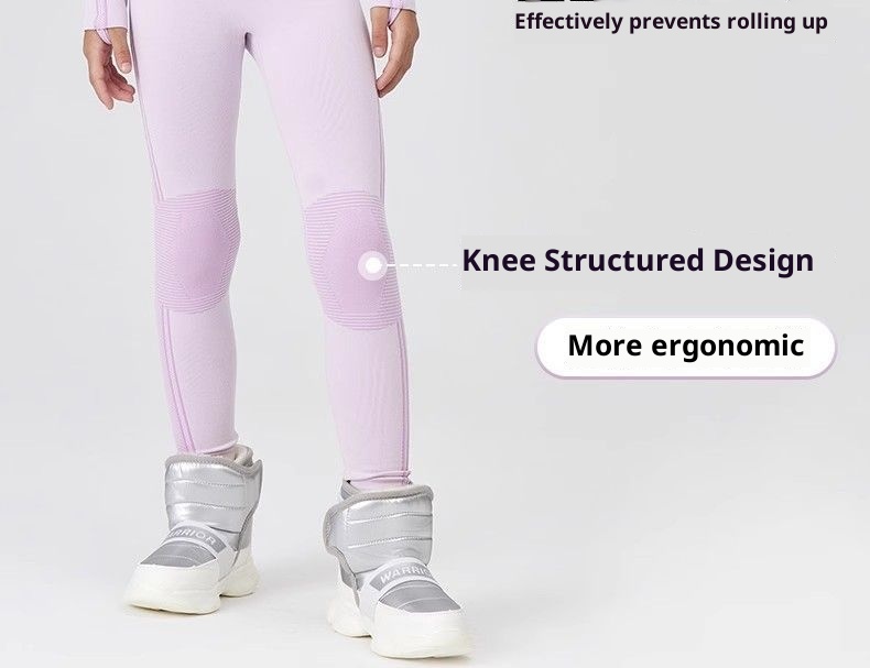 001 H3X Maglia intima da sci per bambini ad asciugatura rapida, foderata in pile, termica, traspirante, traspirante, a compressione, funzionale_voghion.com