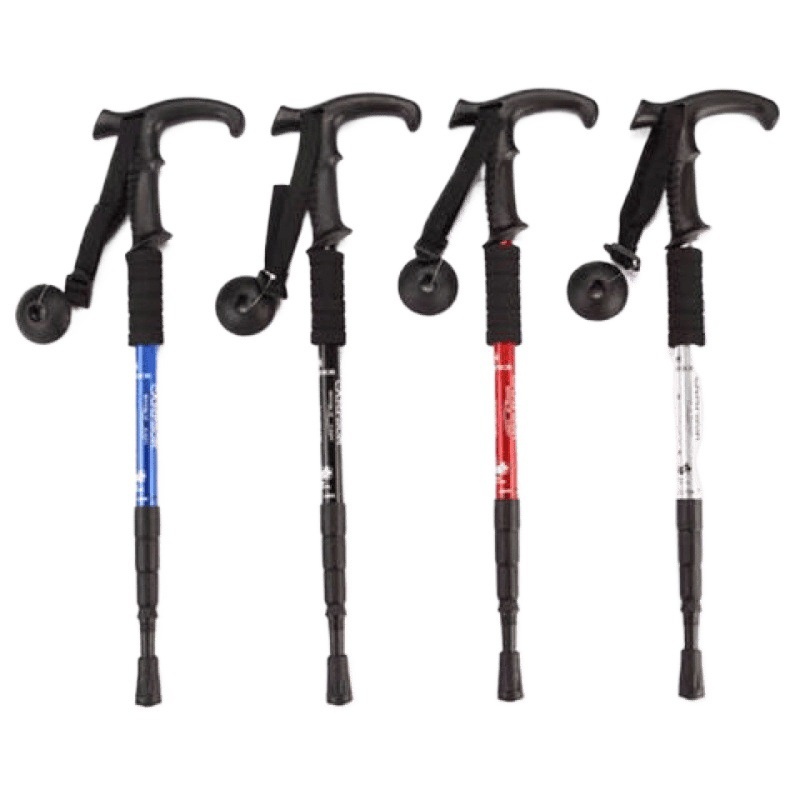 001 Teleskopowa składana laska do wspinaczki, sprzęt outdoorowy, ultralekki, ultrakrótki kij trekkingowy_voghion.com