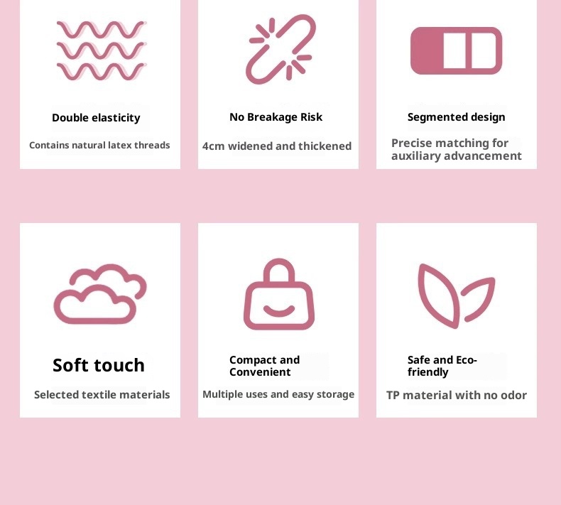 001 Esercizio di stretching per balletto con corda elastica digitale segmentata per studenti di danza per bambini_voghion.com