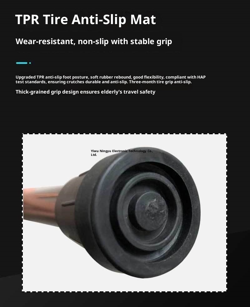 001 Wanderstock, fünfteilig, faltbar, ultrakurz, teleskopierbar, für Damen und Herren, Gummi, ohne Aufdruck_voghion.com