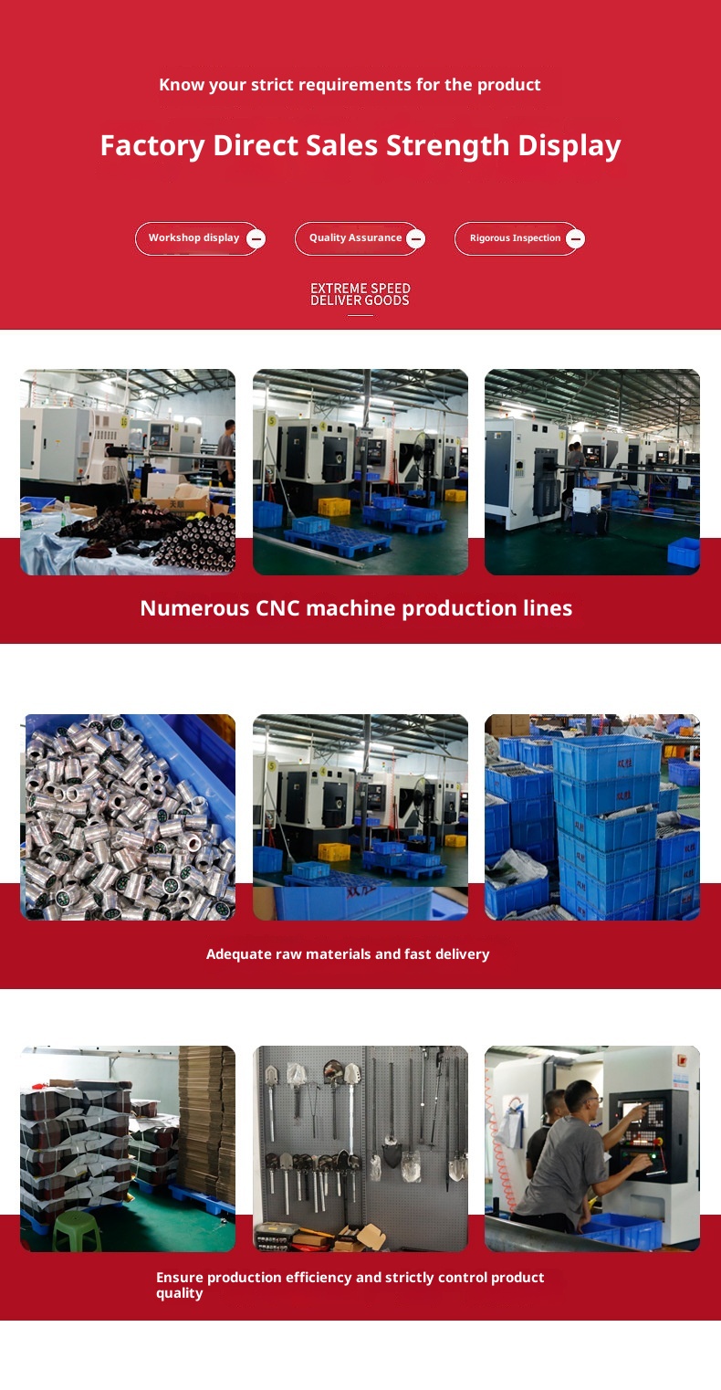 001 New Outdoor Supplies Multi-Set Functional Trekking Poles Aluminum Alloy Field Sticks Live Broadcast Climbing_voghion.com