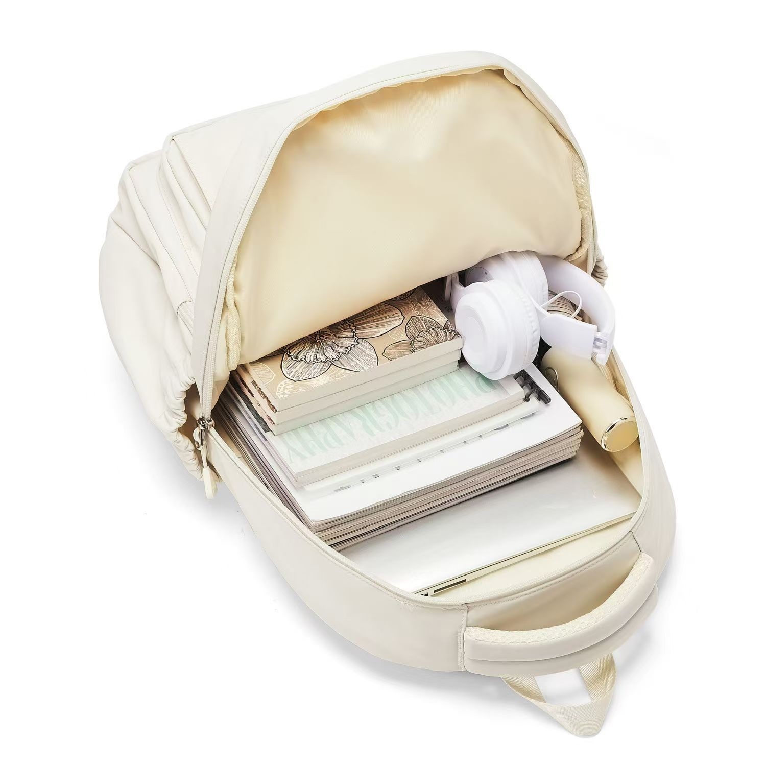 001 Studenten, Hoogwaardige rugzak voor mannen, Casual rugzak voor buiten, Laptoptas voor forenzen in collegestijl_voghion.com