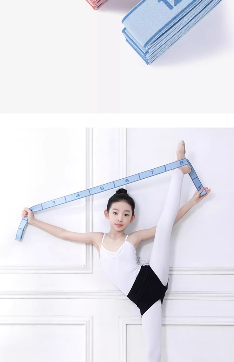 001 Fitness Segmented Correction Digital Dance Uomo e Donna Spalla Apertura Fascia di Resistenza Yoga Stretch Elastico_voghion.com