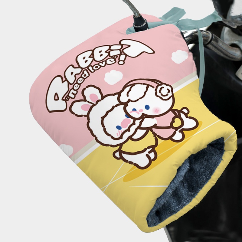 001 New Electric Bike Winter Warm Waterproof Motorcycle Bicycle Thickened Windproof Cold-Proof Cotton-Padded Riding_voghion.com