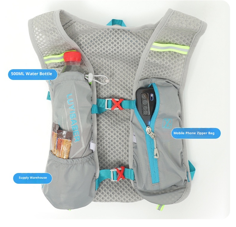 001 Hydration Cross-Border Water Multi-Functional Running Backpack Reflective Sports Cycling Bag_voghion.com