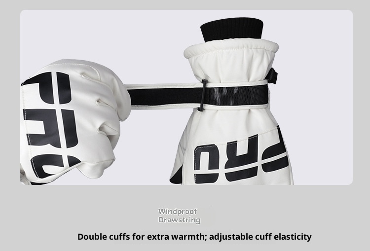 Gants d'hiver Northeast pour hommes, résistants au froid et au gel, doublés en polaire épaisse, compatibles avec les écrans tactiles de ski et de cyclisme pour femmes._voghion.com