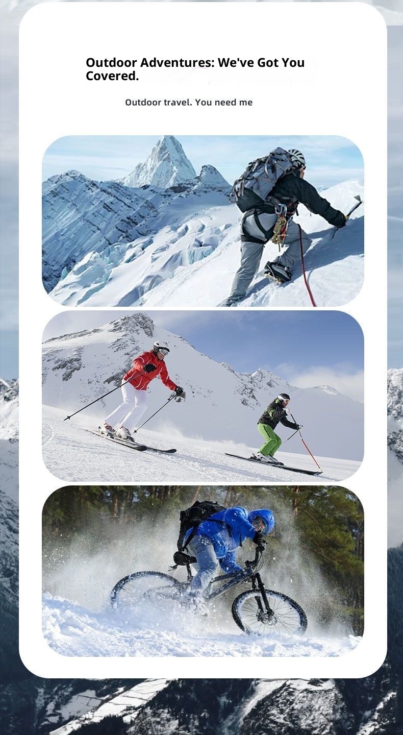 001 Herren Winter-Skihandschuhe mit Touchscreen, wasserdicht, winddicht, warm, mit Fleece gefüttert, kältebeständig, für Outdoor-Aktivitäten wie Radfahren und Bergsteigen_voghion.com