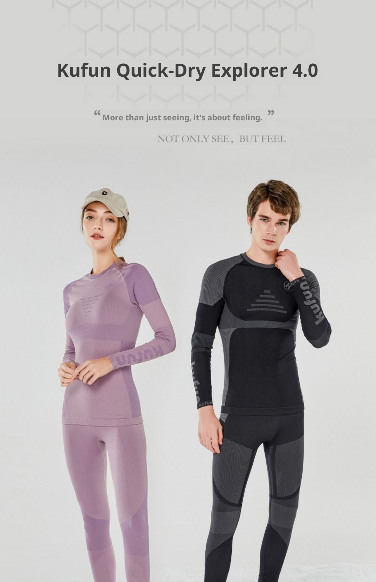 001 Kufeng Quick-Dry Sweat Wicking Thermal Compression Alpinismo Intimo Professionale Tuta da Sci Pantaloni Base Layer Per_voghion.com