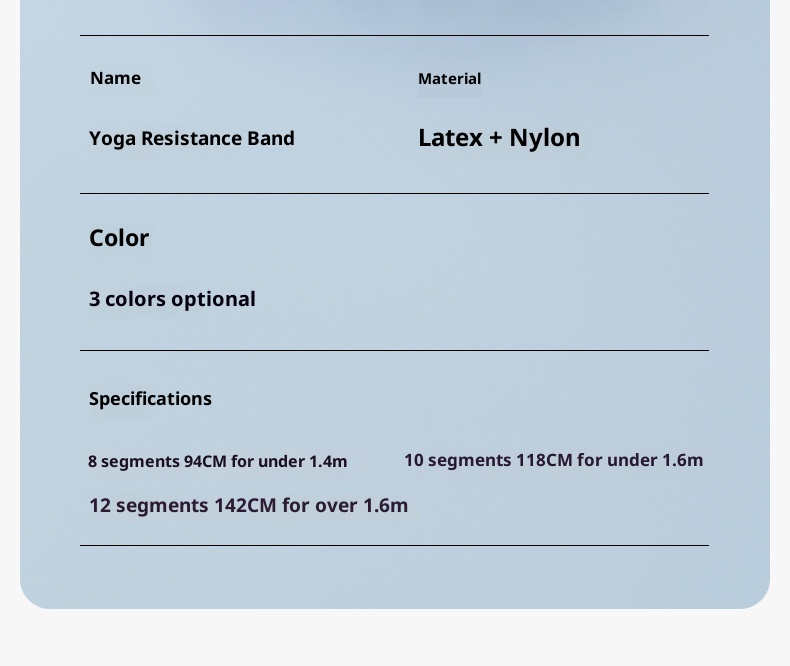 001 Fasce elastiche per esercizi di danza latina per bambini, con resistenza allo yoga, apertura delle spalle per donne e bambini, alta elasticità_voghion.com