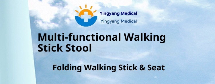 001 Stool Walking Stick Multi-Functional Anti-Slip Lightweight Foldable Elderly Cane Chair For Hiking_voghion.com