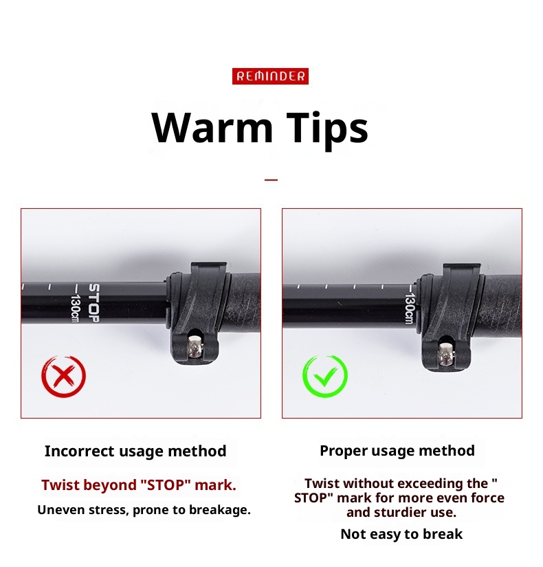 001 Bastone da passeggio telescopico corto ultraleggero pieghevole in lega di alluminio per escursionismo all'aperto all'ingrosso_voghion.com