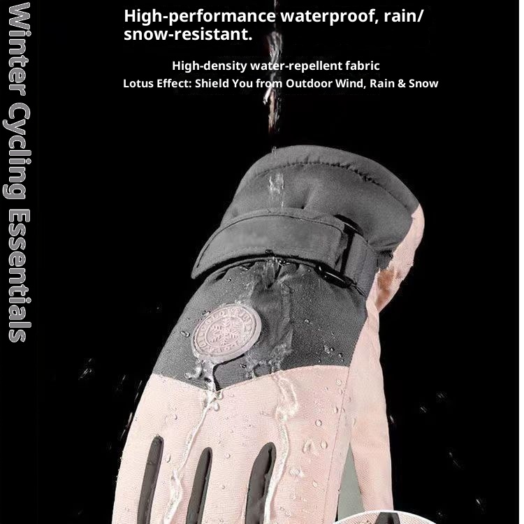 001 Winterski-Baumwoll-Skijacke für Damen und Herren, wasserdicht, dick gefüttert, warm, ideal zum Bergsteigen, Reiten, Spielen im Freien, Schneeschuhwandern und als Fünffinger-Skijacke für Erwachsene_voghion.com