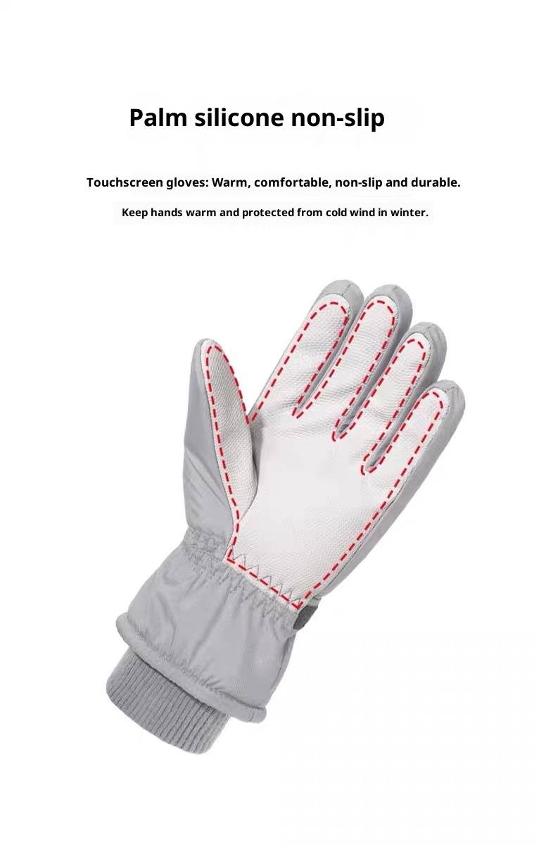 ActiveGo Outdoor Sports Winddicht Waterdicht Touchscreen Groothandel Winter Ski Handschoenen Elektrisch Motorrijden Warm_voghion.com