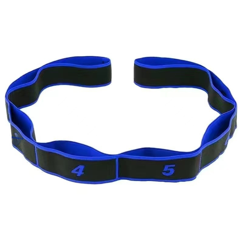 001 In Stock Fascia elastica per yoga, digitale segmentata, per danza, modellamento del corpo, supporto per l'allenamento posturale, resistenza a 8 griglie_voghion.com