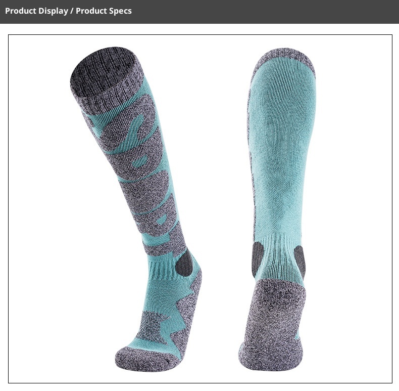 ActiveGo ActiveGo Ski Warm Over-the-Knee Suitable For Snowboarding Outdoor Sports Long Tube Hiking Performance Socks_voghion.com