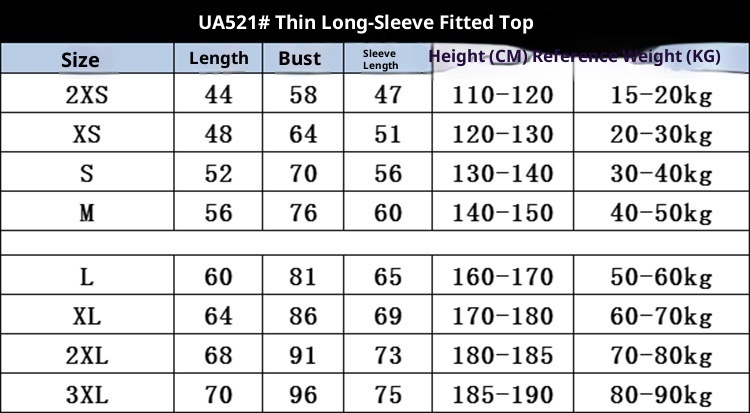 001 2024 Autumn New Quick-Dry Long Sleeve Compression Shirt For Men, Cycling Skiing Base Layer, Children's Running Sports_voghion.com