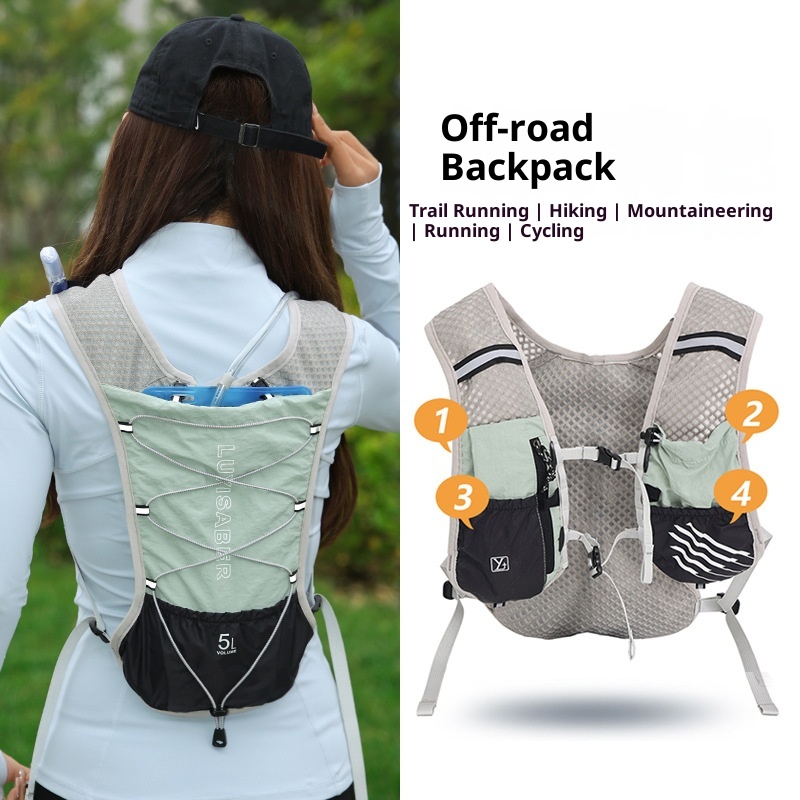 001 Cross-border Outdoor Sport Fietstas Hiken Waterdichte Trail Marathon Vest Rugzak_voghion.com
