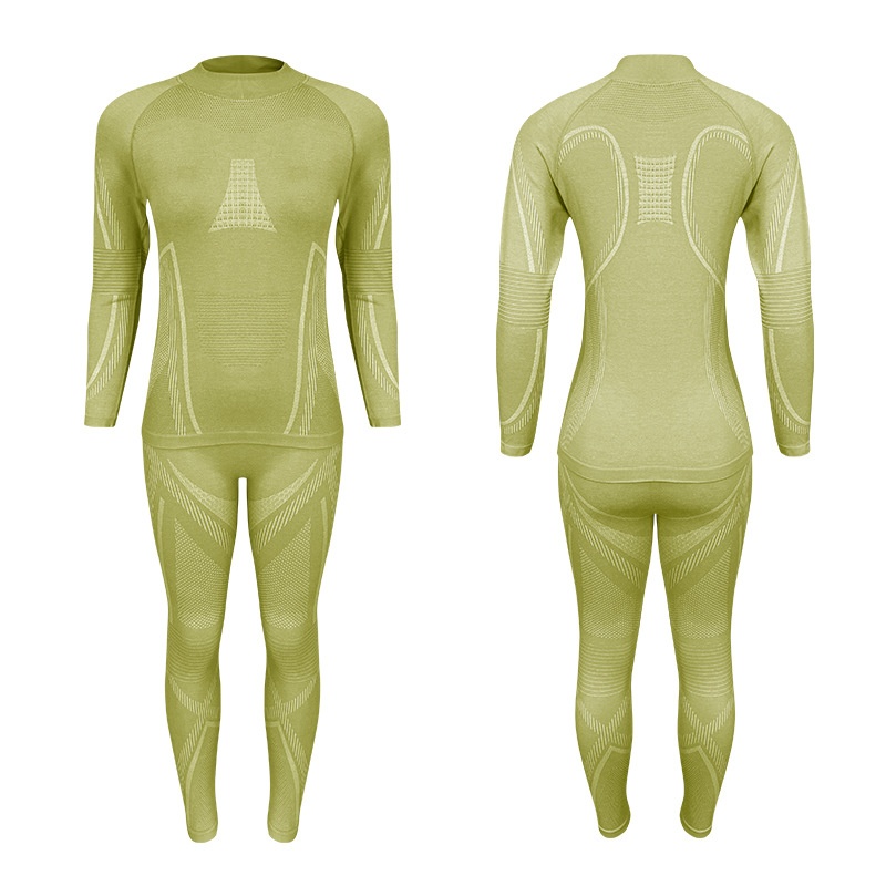 001 New Autumn Winter Ski Quick-Drying Clothes Men Women Outdoor Skiing Cycling Hiking Sweat-Wicking Warm Functional_voghion.com