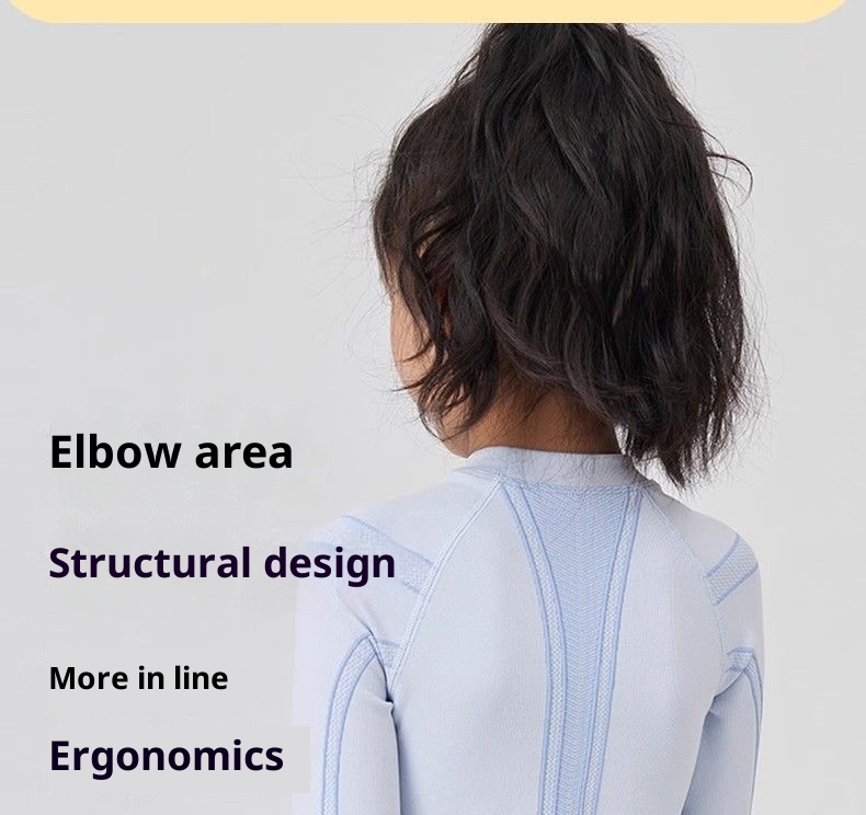 001 H3X Maglia intima da sci per bambini ad asciugatura rapida, foderata in pile, termica, traspirante, traspirante, a compressione, funzionale_voghion.com