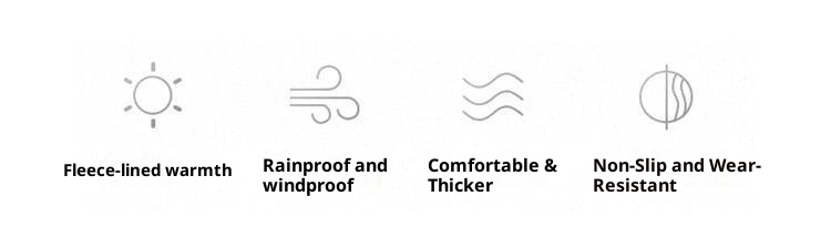 001 Winter-Skihandschuhe für Herren, Touchscreen-fähig, wasserdicht, fleecegefüttert, dick gefüttert, warm, winddicht, für Outdoor-Sportarten, für Studenten_voghion.com