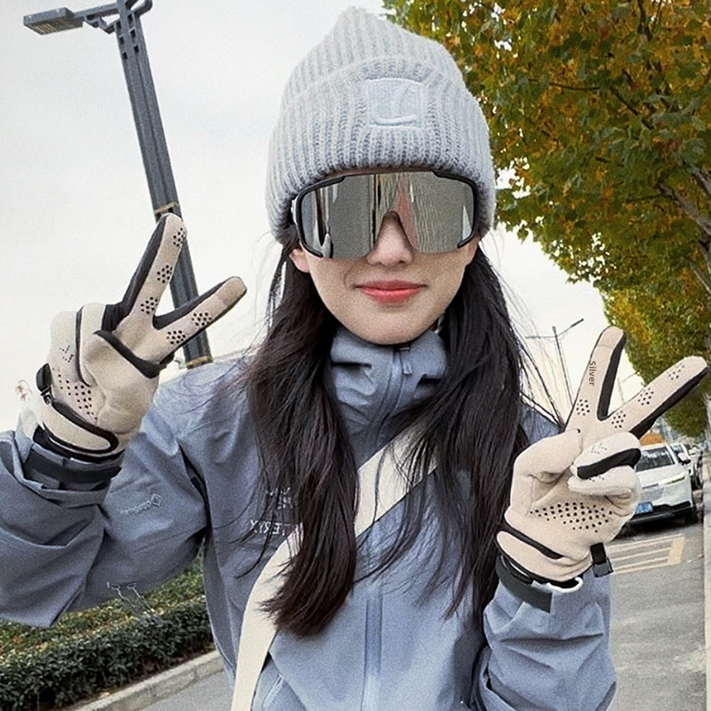 001 Cycling Glasses Outdoor Skiing Windproof Sandproof Mountaineering Running Bicycle Sports Photochromic Sunglasses_voghion.com