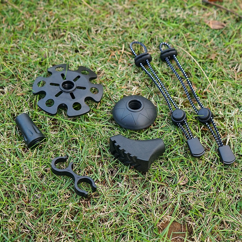 001 Accessori per bastoncini da trekking all'aperto Supporto protettivo per fango con fiocco di neve Vassoio per trascinamento neve Copripiedi all'ingrosso_voghion.com