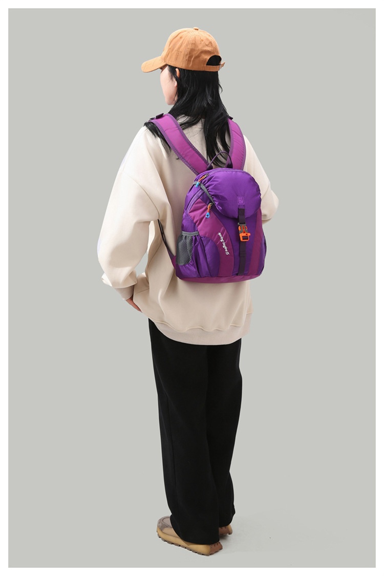 001 Couple Style Cycling Hiking Nylon Backpack Large Capacity Lightweight Waterproof Outdoor Sports Mountaineering Bag_voghion.com