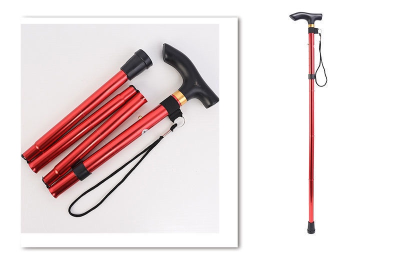 001 Ultraleichte, faltbare Trekkingstöcke, faltbare Wanderstöcke, ausziehbare, tragbare Reisestöcke aus ABS_voghion.com
