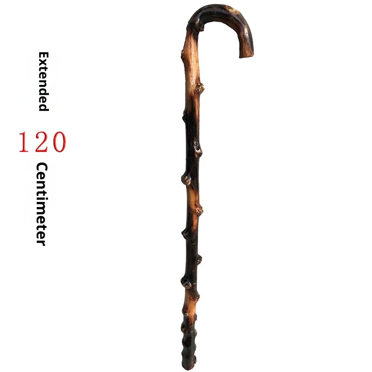 001 Bastone da trekking in rattan di alta qualità, in legno massello, per anziani, con spedizione gratuita, integrato, antiscivolo_voghion.com