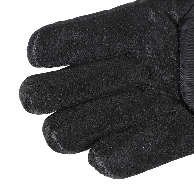 001 Couple Winter Cold-Proof Warm Split-Finger Fashion Triangle Style Outdoor Cycling Hiking Skiing Touchscreen Gloves_voghion.com