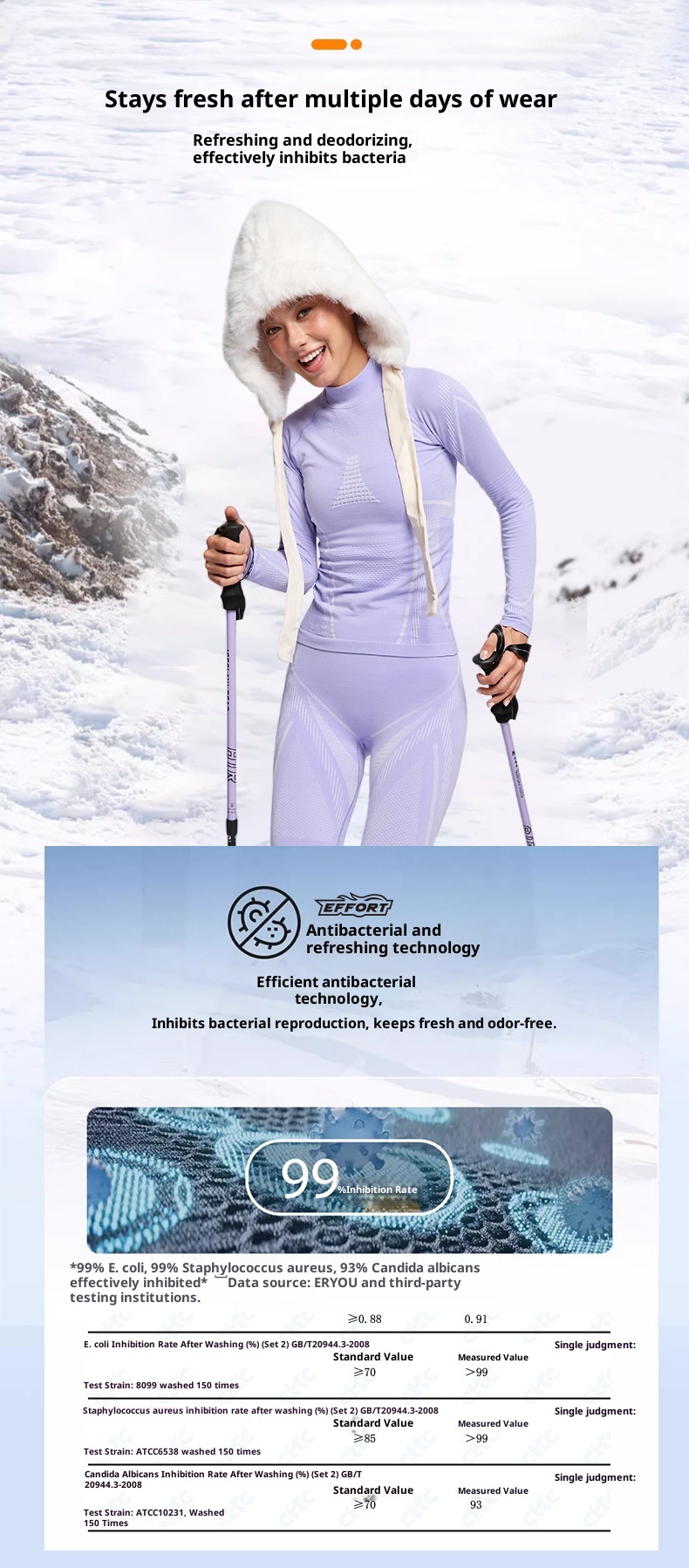 001 Outdoor-Ski-Thermo-Unterwäsche-Set, schnelltrocknend, für Damen und Herren, schweißableitende Basisschicht für Bergsteigen, Profisport_voghion.com