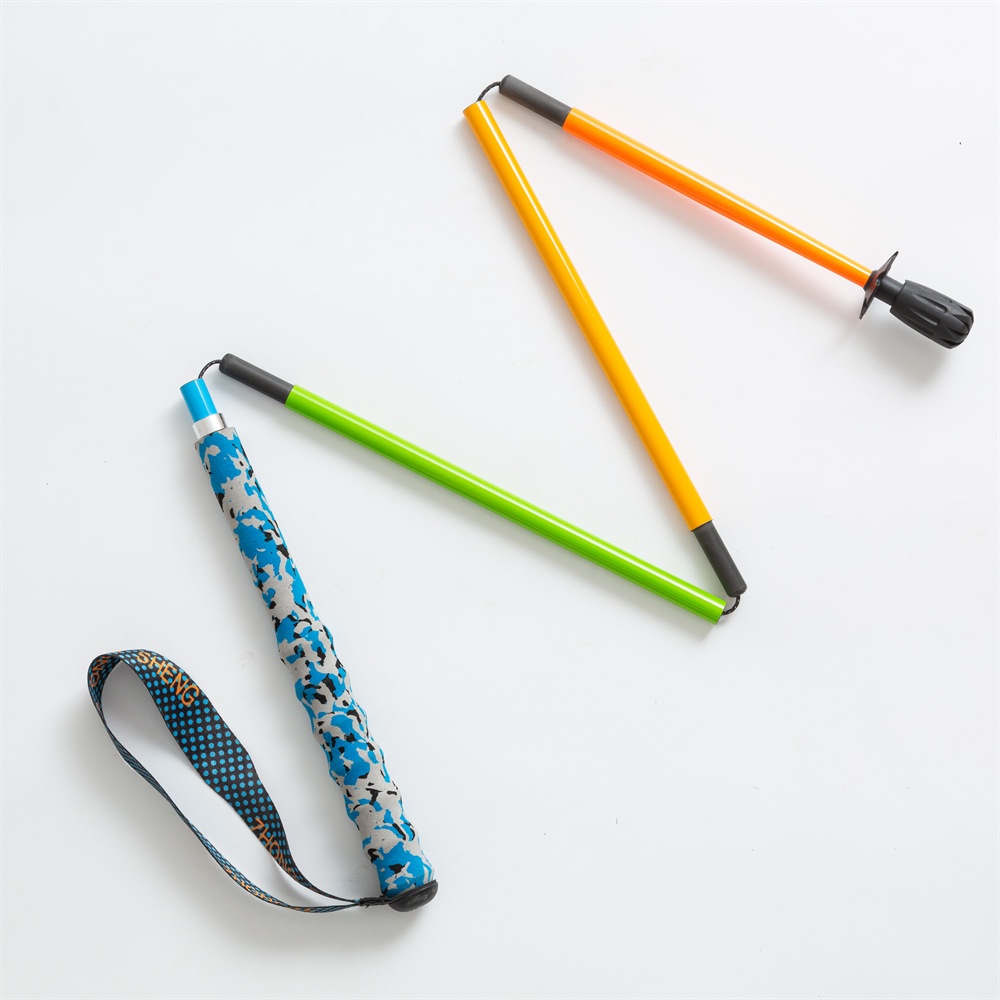 001 Bastone da trekking pieghevole a cinque sezioni in fibra di carbonio ad alto modulo ultraleggero, fornitura diretta dalla fabbrica_voghion.com