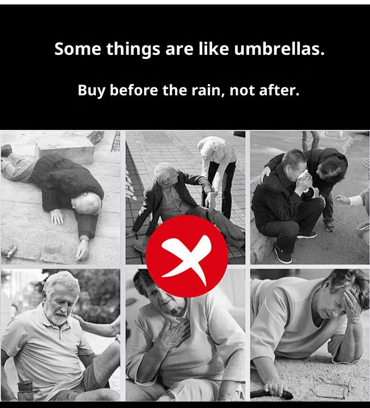 001 Bastone da passeggio in legno massello antiscivolo per anziani con impugnatura a forma di testa di drago, leggero, a quattro zampe, anticaduta_voghion.com