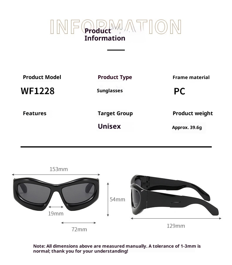 001 Neue Persönlichkeit Bubble Cool Extravagante Trendige Herren und Damen Urlaub Skifahren Bunte Mercury Film Reflektierende Sonnenbrille_voghion.com