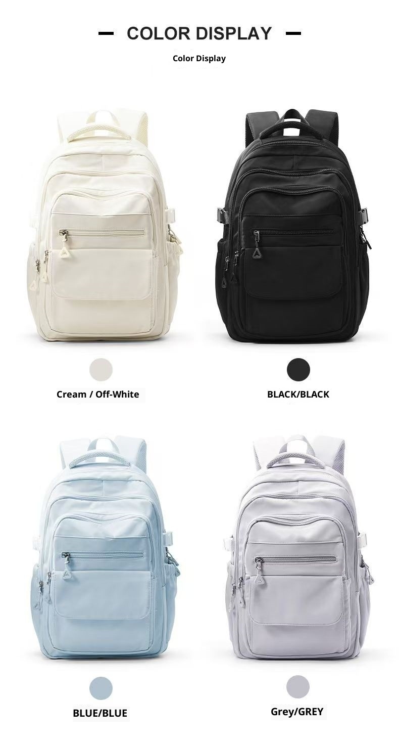 001 Studenten, Hoogwaardige rugzak voor mannen, Casual rugzak voor buiten, Laptoptas voor forenzen in collegestijl_voghion.com