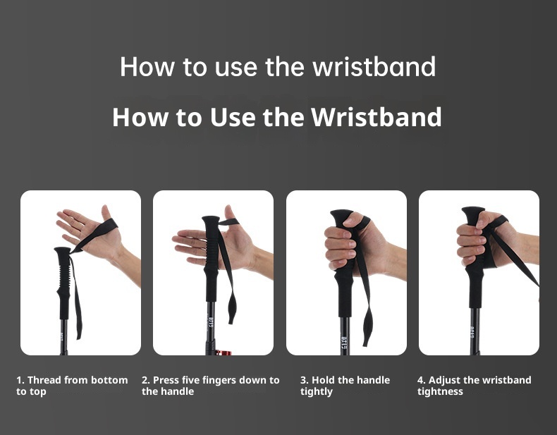 001 Bastone da passeggio professionale pieghevole in lega di alluminio 7075 per esterni, attrezzatura da escursionismo, ultraleggero, portatile, per uomo_voghion.com