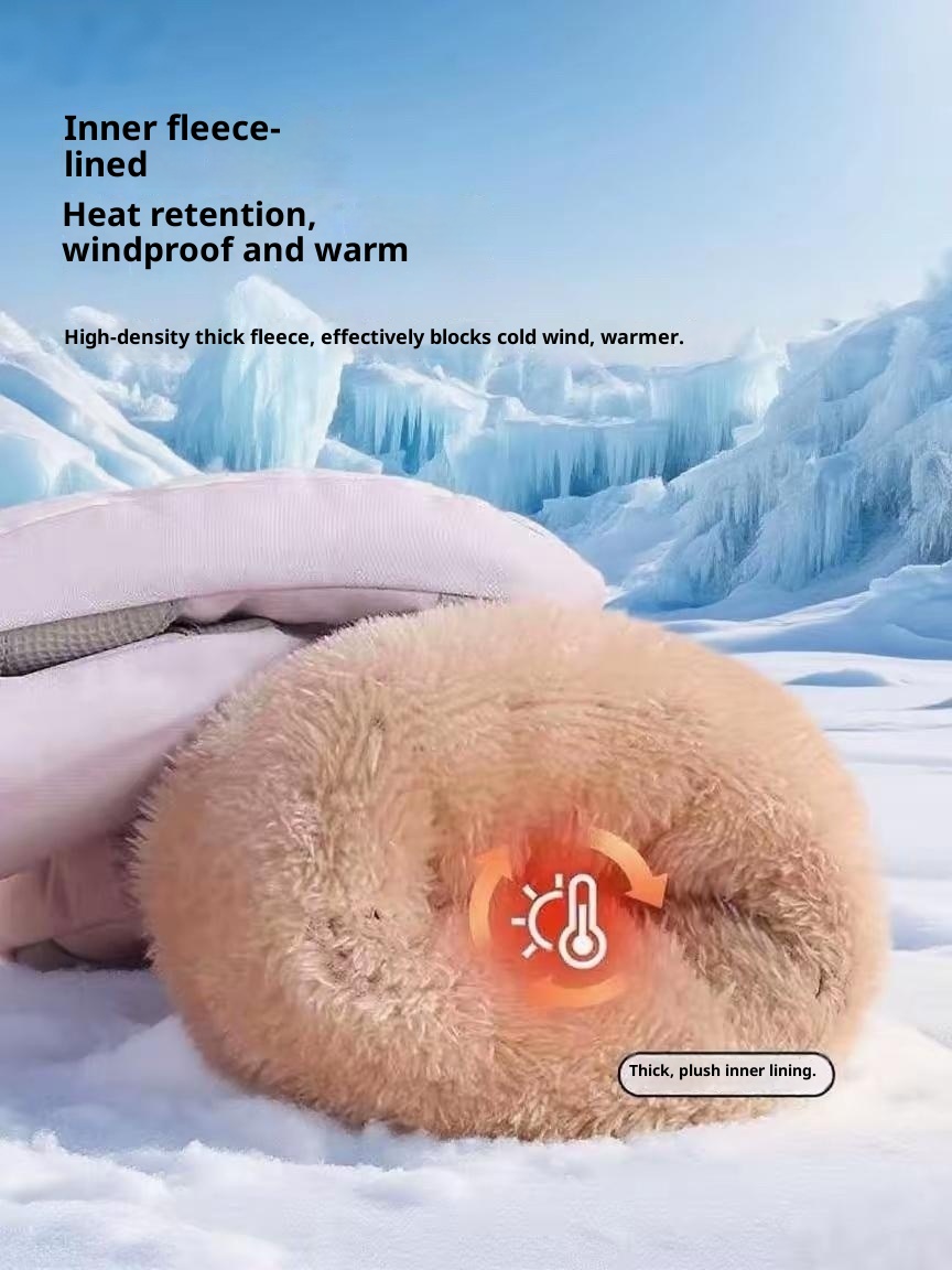 001 Skihandschuhe X8 Unisex Winddicht Wasserdicht Outdoor Radfahren Motorrad Winter Fleecegefüttert Verdickt Warm Geteilte Finger_voghion.com