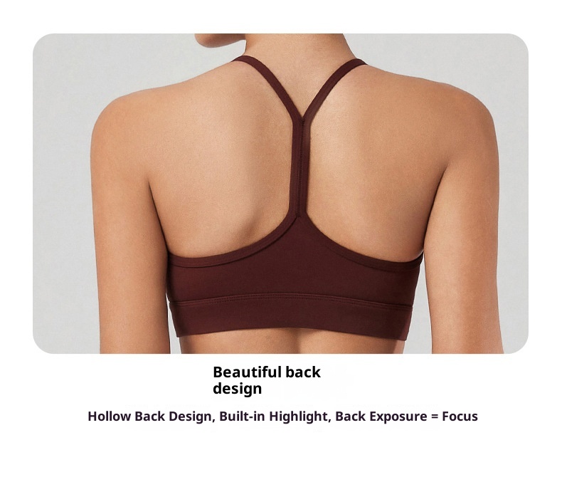 001 Reggiseno sportivo aderente antiurto con schiena a Y europeo e americano per donna, per fitness, corsa, attività all'aperto, ad asciugatura rapida_voghion.com