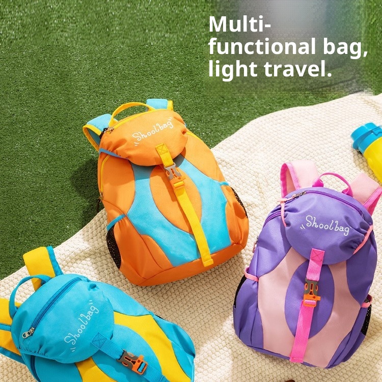 001 Parent-Child Hiking Travel Children Study Couple Spring Outing Backpack Waterproof Outdoor Sports Climbing Bag_voghion.com